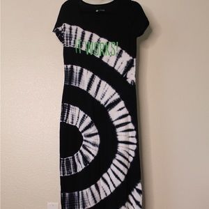 Tie-dye Maxi “it Works” dress